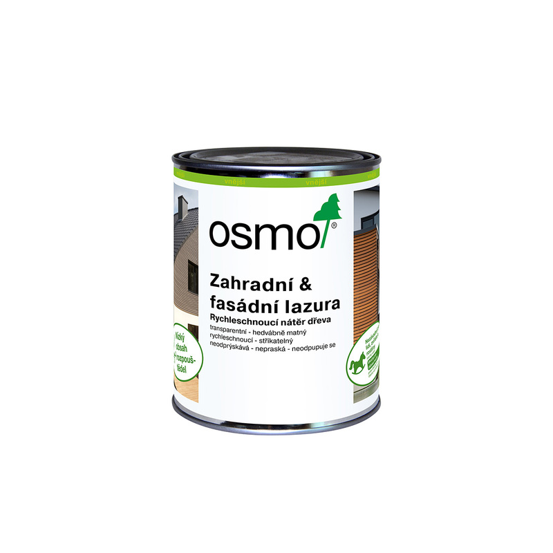 7320 Zahradní & Fasádní lazura, Natural šedá mat 0,75 l